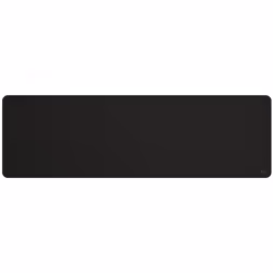 Glorious Gaming Glorious Extended - 11x36", Black, Monochromatic, Fabric, Rubber, Non-slip base, Gaming mouse pad