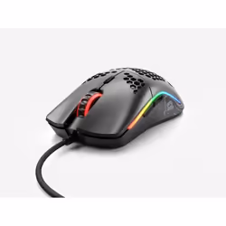 Glorious Gaming Glorious Model O Mouse Regular (Black), Right-hand, Optical, USB Type-A, 12000 DPI, Black