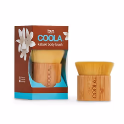 Coola LLC ORGANIC SUNLESS TAN KABUKI BODY BRUSH, Wood, Paraben, Non-GMO, 1 pc(s)