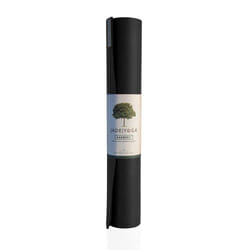 JadeYoga Harmony yoga mat Rubber Black