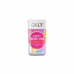 OLLY Happy Hoo-Ha, Women's Probiotic, Vaginal Health, Capsule Supplement, 25 Ct