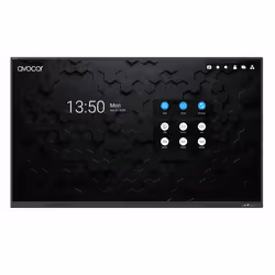 Avocor AVS-8610E interactive whiteboard 2.18 m (86") 3840 x 2160 pixels Touchscreen Black USB / RF Wireless - Additional view 3