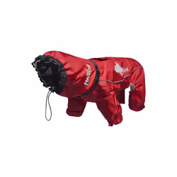 Command JKHL8RDXL Weather - King Ultimate Windproof Full Bodied Pet Jacket, Extra Large - Red