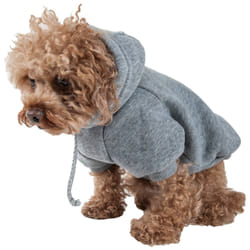 Petlife HD1GYSM S Grey Cotton Dog Sweater