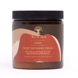 As I Am Twist Defining Cream 237ml, Hair cream, Women, Dry hair, Anti-frizz, Shine, Smoothing, 237 g, Jar
