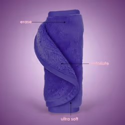 MakeUp Eraser Queen Purple Makeup remover cloth