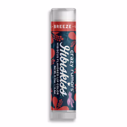 Crazy Rumors HibisKiss Breeze, Lip balm, Brown, Women, Jojoba oil, Olive oil, Shea butter, Hydrating, Medium golden brown wit ...