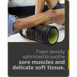 Grid Foam Roller - Multi-Density Exterior, Rigid Core - Trusted by Therapists and Athletes - Standard Density, Includes Online Instructional Videos,