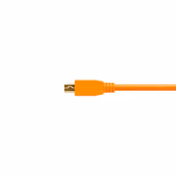 Tether Tools CU5451 USB cable USB 2.0 4.6 m USB A Mini-USB B Orange