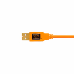 Tether Tools CU5451 USB cable USB 2.0 4.6 m USB A Mini-USB B Orange - Additional view 5