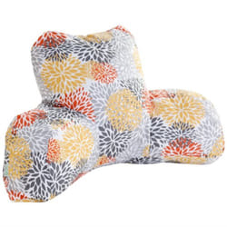 Citrus Blooms Reading Pillow