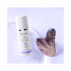 Sanitas Skincare Vita C Serum  Nutrient Rich  Antioxidant Serum  30% Vitamin C  Vegan Squalane  1 Ounce
