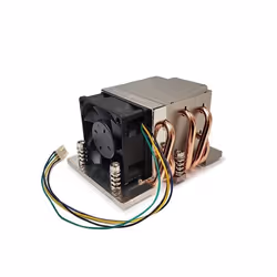 Inter-Tech J-10, Air cooler, 6 cm, Black, Silver