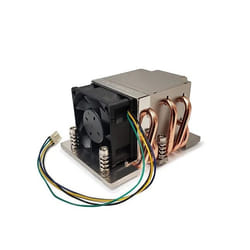 Inter-Tech J-10 Processor Air cooler 6 cm Black, Silver 1 pc(s)