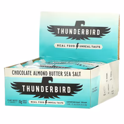 Thunderbird, Superfood Bar, Chocolate Almond Butter Sea Salt, 12 Bars, 1.7 oz (48 g) Each