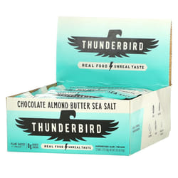 Thunderbird, Superfood Bar, Chocolate Almond Butter Sea Salt, 12 Bars, 1.7 oz (48 g) Each
