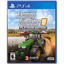 Maximum Games Farming Simulator 19 Platinum Edition, PS4, PlayStation 4, E (Everyone)