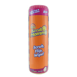 Scrub Daddy  Scrub Mommy - Dual Sided Sponge & Scrubber  Soft in Warm Water  Firm in Cold  FlexTexture  Deep Cleaning  Dishwasher Safe  Multipurpose