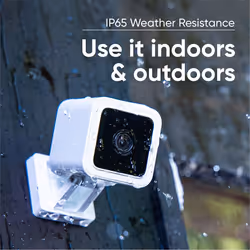 Wyze Cam v3 with Color Night Vision, Wired 1080p HD In/Outdoor with.