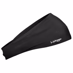 Halo Headband Bandit - Wide Pullover Sweatband for Both Men and Women Black