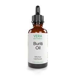 Vera Botanics BURITI OIL 100% Pure & Natural  Unrefined  Cold-Pressed For Face  Dry Skin  Nails  Lips  Body & Hair - Reduce Hair Breakage  Appearance