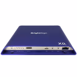 BrightSign XD1034 Expanded I/O Player, Blue, H.264, H.265, MOV, MP4, MPG, TS, BMP, JPEG, PNG, AAC, AC3, MP2, MP3, WAV, 4096 x ...