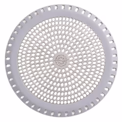 Ultra ShowerRing The Ultimate Shower Drain Protector/Hair Catcher/Strainer/Snare/Cover (Gray)
