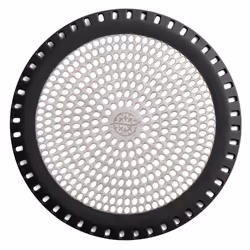Ultra ShowerRing The Ultimate Shower Drain Protector/Hair Catcher/Strainer/Snare/Cover (Black)