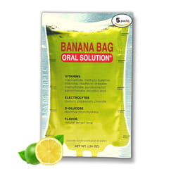 Banana Bag Oral Solution: Electrolyte  Vitamin Powder Packet for Recon