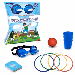 Vango The UpsideDownChallenge Game for Family & Kids - Complete Fun Challenges with Upside Down Goggles - Hilarious Fun Game ...