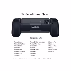 Backbone One Mobile Gaming Controller (Not for iPhone 15 series)