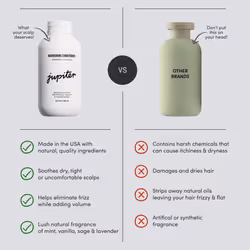 Jupiter Physician-Formulated Scalp Balancing Conditioner For Dry  Itchy  Oily  Flaky Scalp  Sulfate Free  Natural Fragrance - Vegan - Color Safe & Par