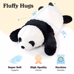 RB Royal Brooks Giant Stuffed Animal Dog  Dog Stuffed Animals  Stuffed Dog Body Pillow for Kids  Big Stuffed Animal Plush  Large Stuffed Dog  Huge Stu