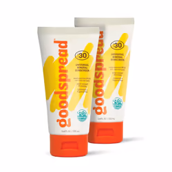 Goodspread Universal Mineral Sunscreen SPF 30 BroadSpectrum ReefSafe NonNano Zinc Oxide WaterResistant EcoFriendly NonGreas ...