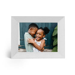 Aura UKA200-WHTS digital photo frame Quartz metallic, White 22.9 cm (9") Wi-Fi