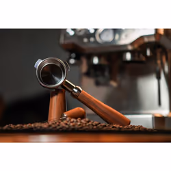 Pawa Bottomless Portafilter 54mm Paired with Wdt Tool - Includes Filter Basket | Compatible with Breville Barista Express and 54mm Breville Machines (