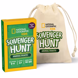 National Geographic - Outdoor Scavenger Hunt Card Game for Kids 4 & Up - Fun Summer & Outside Activity - Gifts for Boys & Gir ...