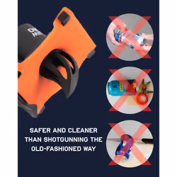 The Krak'in 2.0 - Innovative Shotgun Tool with Built-in Funnel - Great for Golf Course  Beach  Grad  Bachelorette Party  College House Party  Spring B