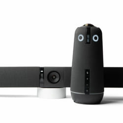 Owl Labs Meeting Owl 4+ and Owl Bar Bundle — Intelligent 360-Degree 4K Video Multi-Camera Conferencing Bundle (Automatic Speaker Focus, Smart Camera Switching, Wireless Pairing)