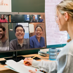 Owl Labs Meeting Owl 4+ and Owl Bar Bundle — Intelligent 360-Degree 4K Video Multi-Camera Conferencing Bundle (Automatic Speaker Focus, Smart Camera Switching, Wireless Pairing)