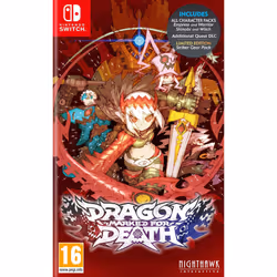Inti Creates Dragon : Marked for Death, Nintendo Switch, Multiplayer mode, T (Teen), Physical media
