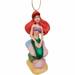 "Ariel Mermaid" (Princess) Figurine Holiday Christmas Tree Ornament