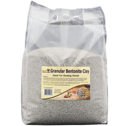 Granular Sodium Bentonite Clay for Pond Sealing - Natural Soil Clay Pond Liner 25 Pounds - Blend of Chips and Powder - Use for Pond Leak Repair & Dam