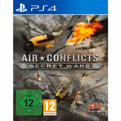 2tainment Air Conflicts : Secret Wars, PlayStation 4, Multiplayer mode, T (Teen), Physical media