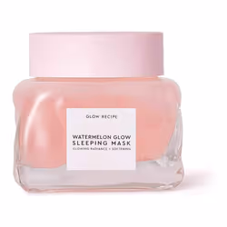 Glow Recipe Watermelon Glow Sleeping Mask Mini - Travel-Size Overnight Face Mask with Hydrating Hyaluronic Acid, Exfoliating  ...