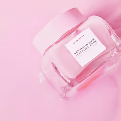 Glow Recipe Watermelon Glow Sleeping Mask Mini - Travel-Size Overnight Face Mask with Hydrating Hyaluronic Acid, Exfoliating AHA + Watermelon Extract