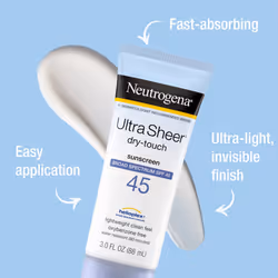 Neutrogena Ultra Sheer Dry-Touch SPF 45 Sunscreen Lotion, 88 ml