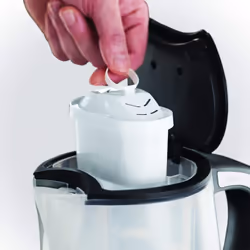 Russell Hobbs 22851 BRITA Filter Purity Kettle, 3000 W, 1 Litre, Transparent with BRITA Maxtra+ Water Filter Cartridges, White, Pack of 3 (UK Version)