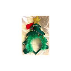 Christmas tree Green hat headband for holiday adult and children