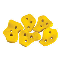 Gorilla Playsets 07-0008-Y Rock Climbing Wall Rocks for Swing Sets  Includes Hardware - Yellow